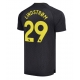 Everton Jesper Lindstrom #29 Replike Gostujuci Dres 2024-25 Kratak Rukav